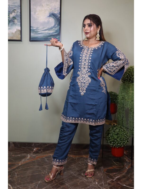 Royal Peacock Pakistani Suit